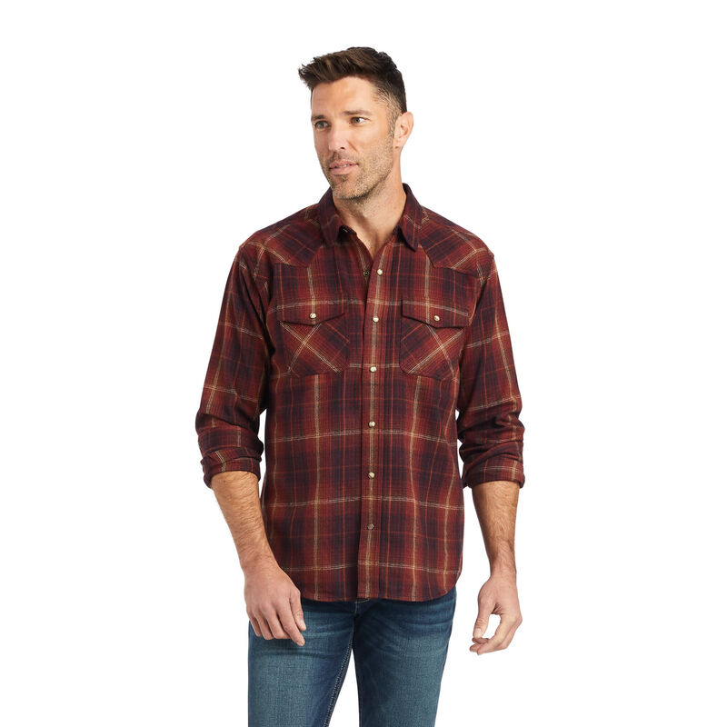 Ariat Hemden Herren - Hiller Retro Fit Braun ( RNQZY-6509 )